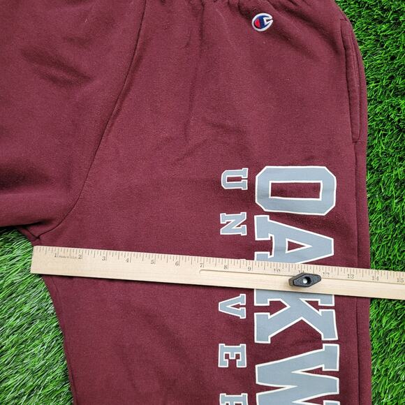 Vintage Y2K Champion HBCU Oakwood University Sweatpants Mens Medium - Picture 11 of 15